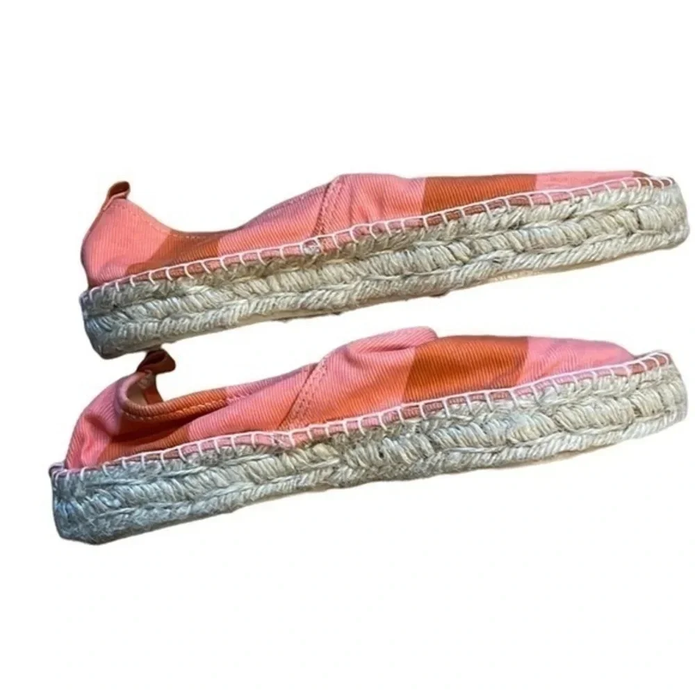 𝅺Lands' End Women's Striped Espadrille Flats‎